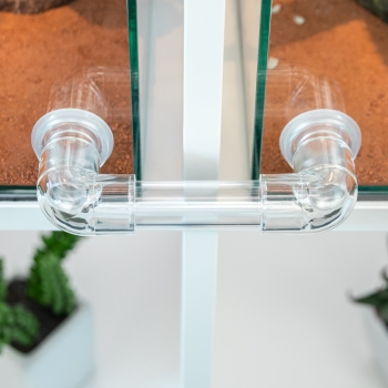 Preview: Rohrverbinder glasklar für 20mm - L